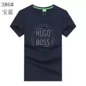 hugo boss t-shirt slim fit pas cher b386 blue